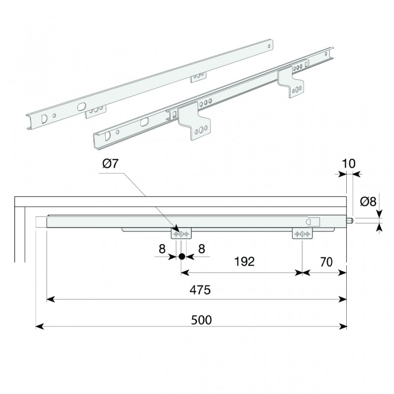 OFFICE PEN TRAY-DRAWER OFFICE TRAYS